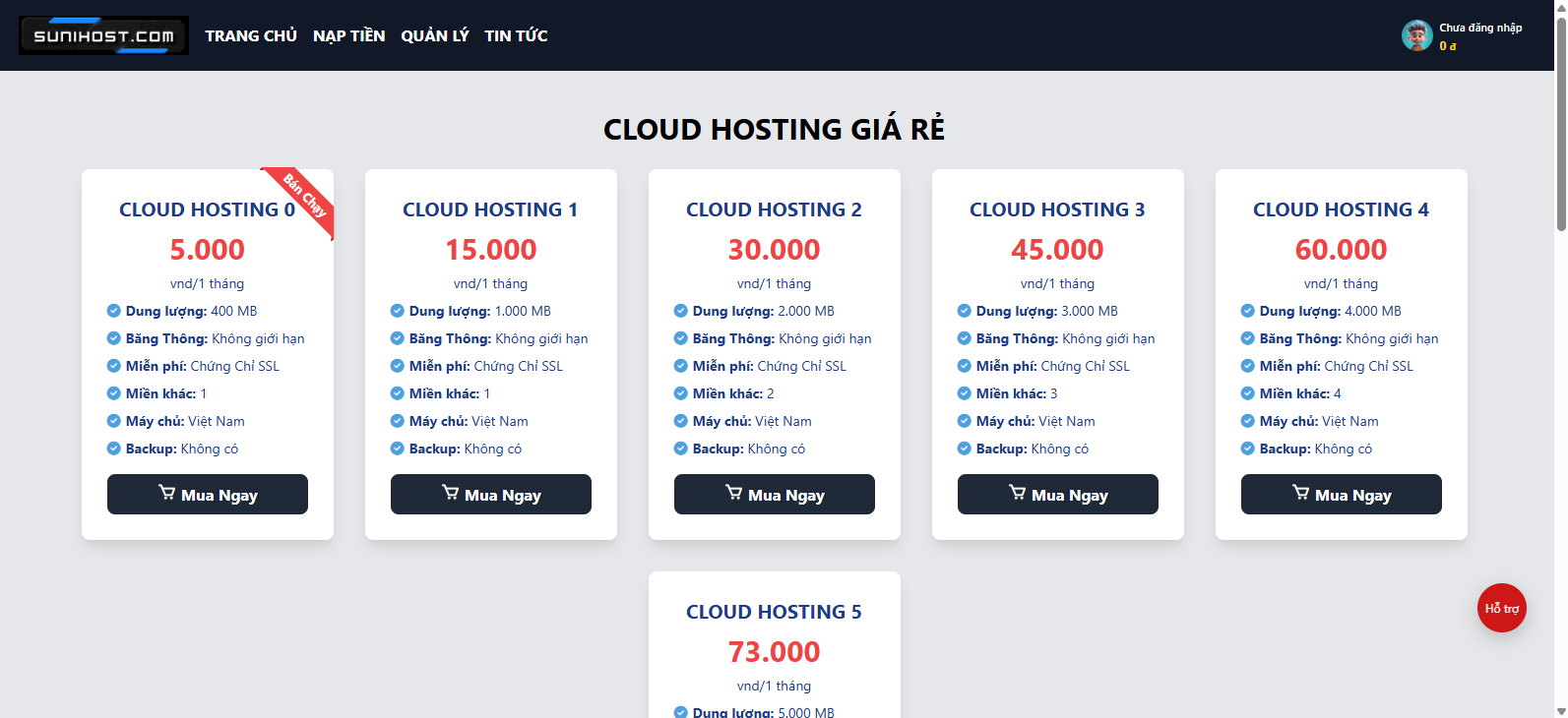 Code bán hosting,VPS (cẩn thận trước khi sử dụng có thể có bug)