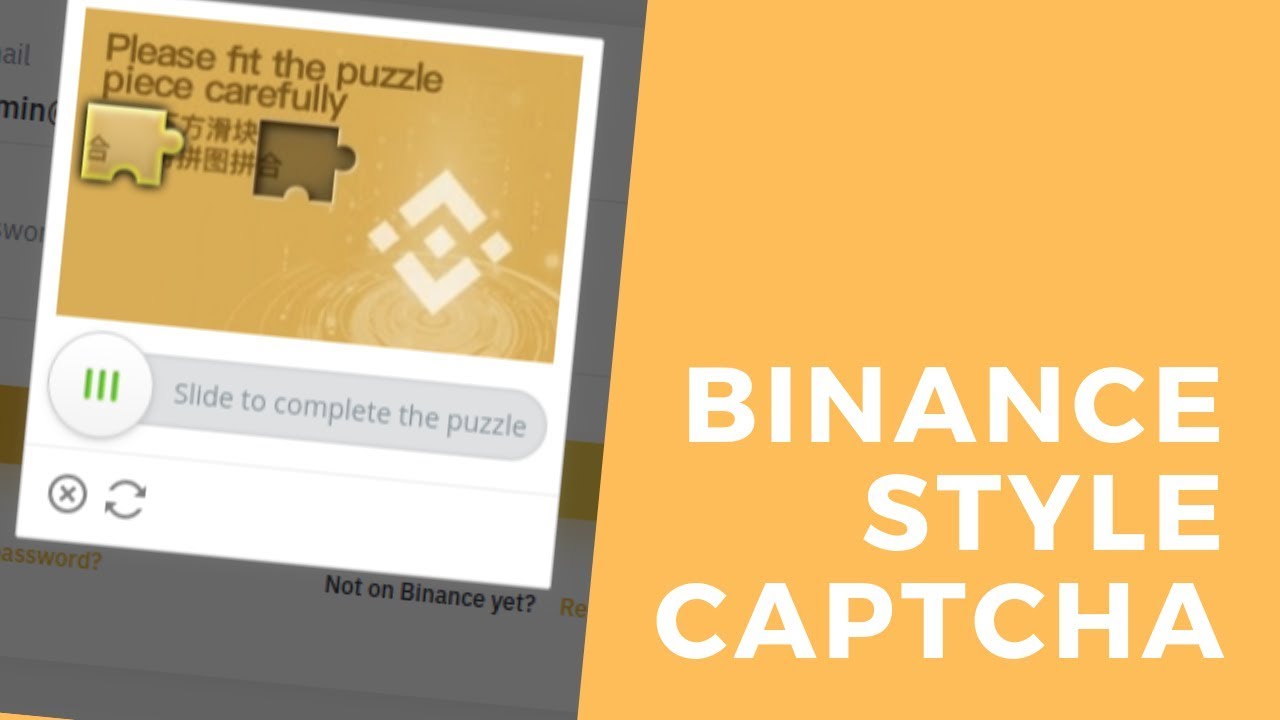 giải captcha binance (Slide và chọn đối tượng)